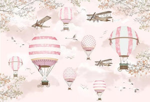 Vince wall paper  Pink