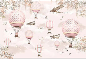 Vince wall paper  Pink